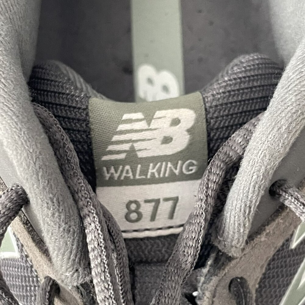 New Balance 877 walking shoes Men's US size 10 Wide gray lightly worn - Picture 6 of 7